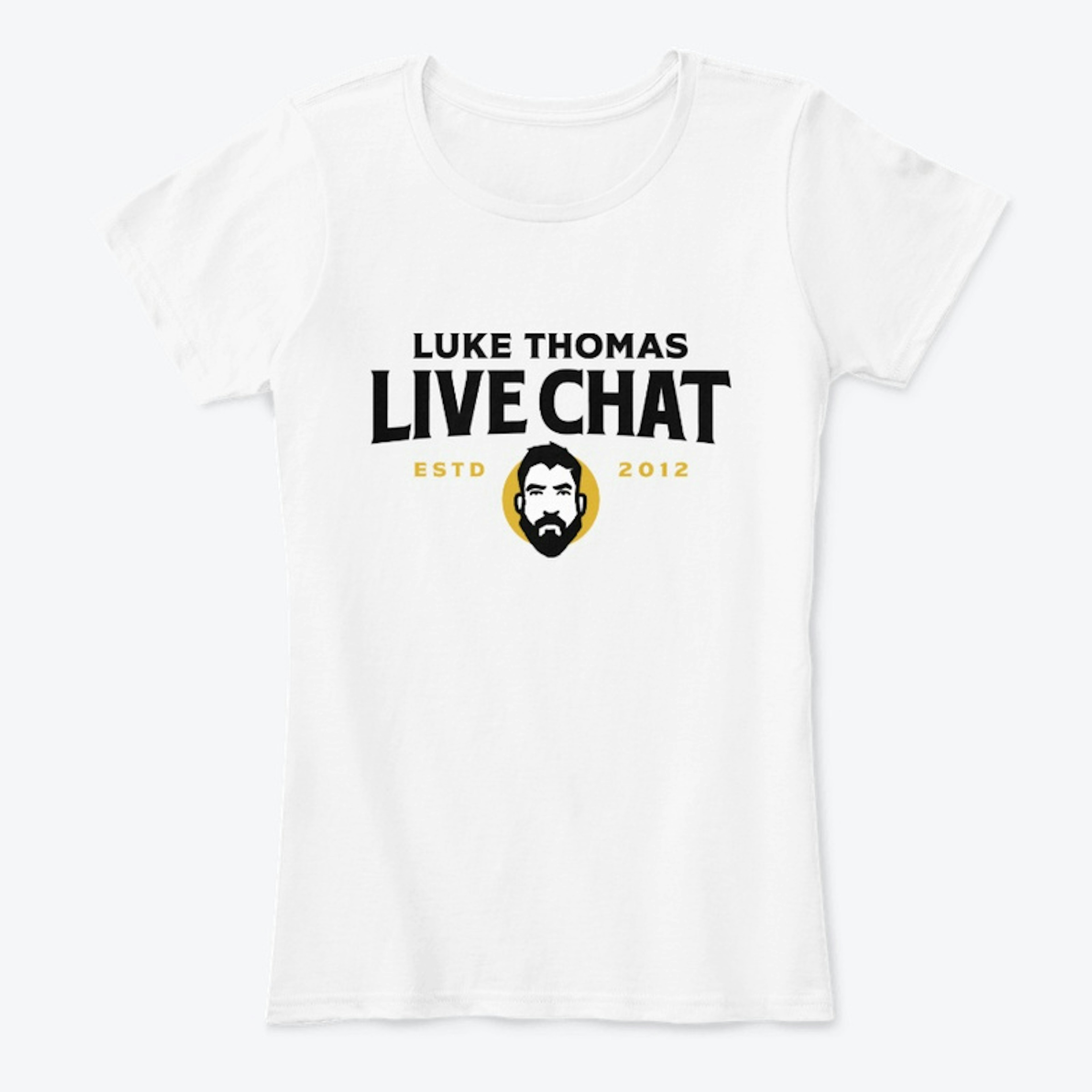Luke Thomas Live Chat Logo (White)