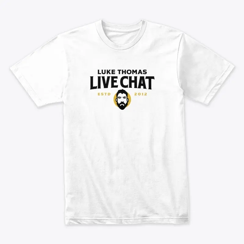 Luke Thomas Live Chat Logo (White)