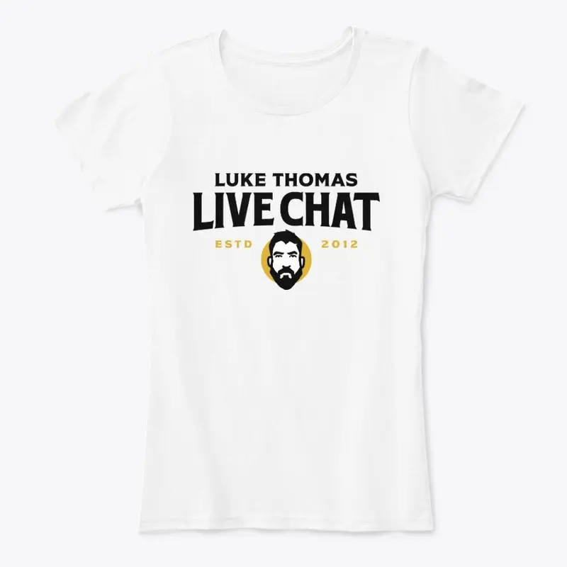 Luke Thomas Live Chat Logo (White)